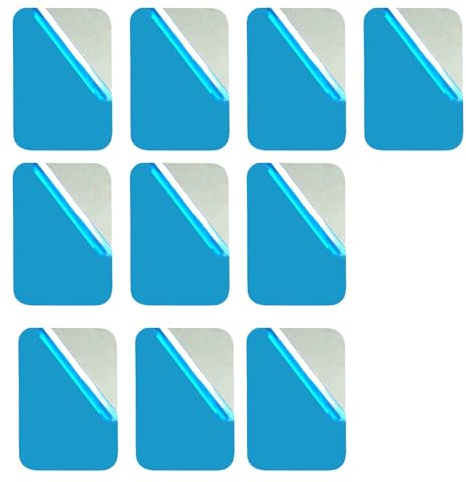 AOOOWER Placa de montaje para teléfono, lámina de metal adhesiva de alta resistencia para parabrisas de coche y salpicadero, soporte de coche