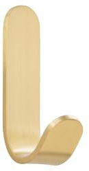 EVI Herrajes | Handtuchhaken | Wandhaken Messing | Selbstklebend | Für Kleidung, Handtücher oder Accessoires | Mod. 183ADLMT | Wandhaken Messing | Für Kleidung, Handtücher oder Accessoires | Mod. 183ADLMT