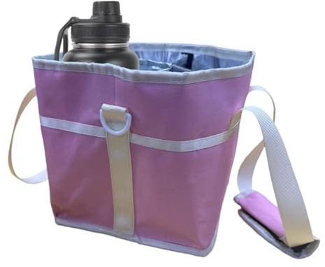 Borsa per bottiglia d'acqua, custodia di grande capacità, borsa a tracolla regolabile per bottiglia d'acqua, borse a tracolla per bottiglie d'acquas sportive, per passeggiate quotidiane, escursioni