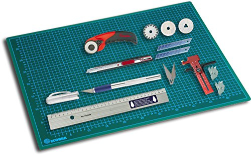 Ecobra Schneidunterlage (60×45cm Profi-Set, grün ? schwarz)