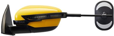 EMUK Spiegel für Nissan Quashqai Facelift Ab 02/14 | kompatibel mit Renault Alaskan 2017- & Nissan Juke 2015-2019/Murano 2015-/Navara 2016-/Qashqai II 2014-2020/X-Trail III 2014-
