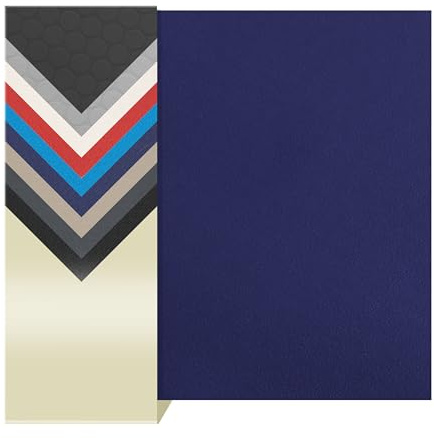 Primaflor PVC Bodenbelag Expotop | 200 x 150 cm | Blau | 2,00 m breit | R10, Bfl-s1 und Nutzungsklasse 22; 2 mm flach, mit Schaumrücken, für Wohnräume, Nassbereiche und Events