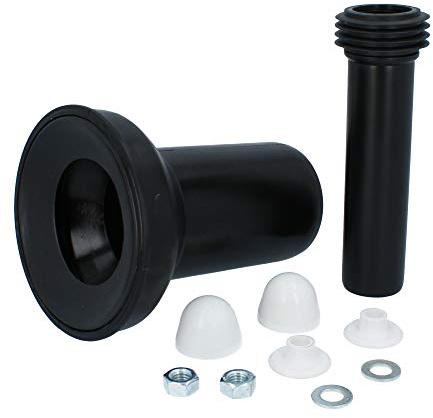 Anschlussset für Wand-WC Geberit WC Unterputz kurz lang (185 mm)