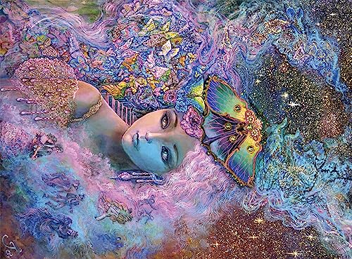 Buffalo Games - Josephine Wall – Eine Schar von Schmetterlingen – 1000 Teile Puzzle