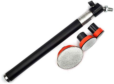 Wood Turning Lathe Sanding Tools Hand Held Bowl Sander Woodworking Polishing Lathe Turning Tools Set for Wood Turner on Bowls Platters and Concave Surface,B