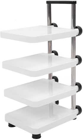 Yosoo Health Gear Organizador de Ollas y Sartenes Ajustable de 4 Niveles Estante Multifuncional para Ollas Organizador de 4 Niveles Almacenamiento de Cocina que Ahorra Espacio para la Organización