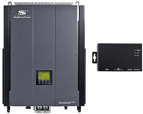 Sunstone 3-Phasen Hybrid Wechselrichter 10KW 48V für Inselbetrieb und Netzeinspeisung, mit Modbus Dual Box, VDE4105 Zertifizierung