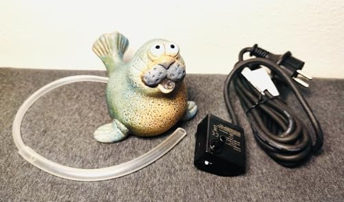 Wasserspeier Seelöwe Tim mit Pumpe,