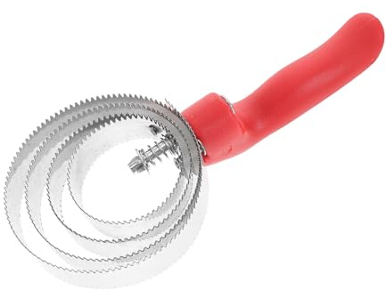 BELLIFFY Edelstahl Pferdebürste mit Ringen Doppelseitig Wendbar mit Komfortablem Griff Effektive Juckreiz Haarentfernung für Hunde Schafe Nutztiere und Pferde Geeignet