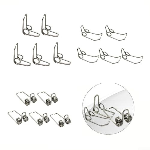 5 PCS Set of Iron Valve Springs for Trumpet, Trombone and Alto Instruments Water Key (Trombone)