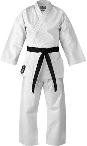Blitz Diamond Kata Karate Gi - White - 6.5/195cm