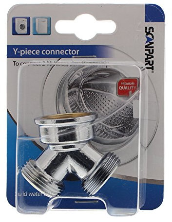 Scanpart Y-Verbinder Waschmaschinenzubehör
