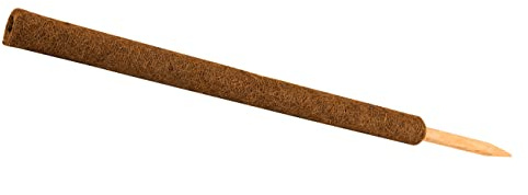 BigDean Pflanzstab Kokos 110 cm Rankstab Rankhilfe Blumenstab Kokosstab | zur Dekoration aus natürlicher Kokosfaser verlängerbar