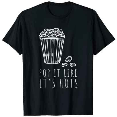 Popcorn Machine Movie Lover Theater Cinema Director Food T-Shirt