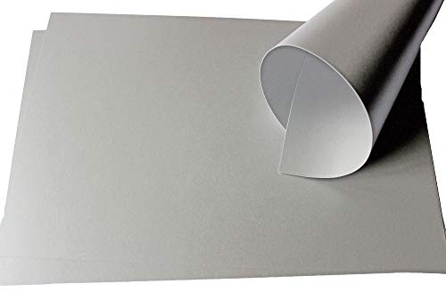 Top Lamination 5 Metallic Papier 120g/m² DIN A4 (210x297mm) silber PREMIUM Perlmutt Glanzpapier