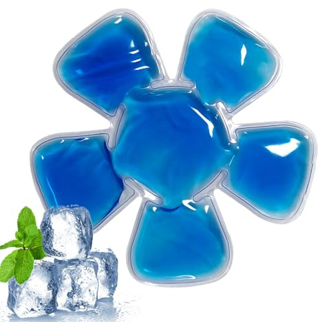 Bolsa de Hielo para Gorra - Compresa Fría Reutilizable Para Enfriar La Cabeza,Almohadilla Fría para Lesiones Senderismo Viajes Deporte Ciclismo Verano Niños Actividades Exteriores