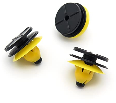 10x Plastic Trim Clips for Side Skirts, Sill Mouldings & Rocker Cover Trim (30624192)