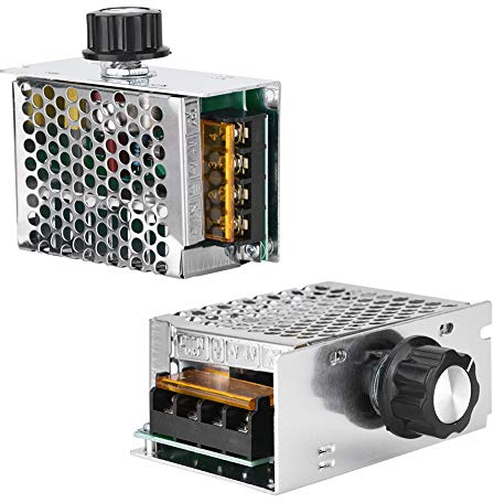 Mavis Laven Motor Speed Controller, 4000W Regulador de Voltaje de CA 10-220V Dimmer Electric Motor Speed Controller