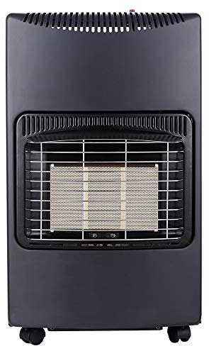 Generic GSH942 Gas Heater, Portable Freestanding Heater on Wheels, 3 Heat Settings, Gas Cylinder, 4200 W