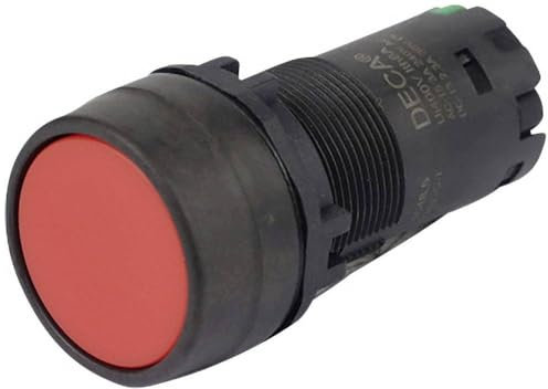 DECA CP2B-A1E10R Druckschalter 400 V 8 A Rot rastend (L x B x H) 29.9 x 20.5 x 55.5 mm 1 St.