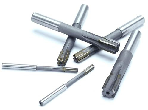 Reibahlen 4–20 mm gerader Schaft, eingelegte Legierung, Maschinenreibahle, hochpräzise Reibahle (Farbe: 16 mm (YG8)) (Color : Straight Handle 18mm (Yg8))