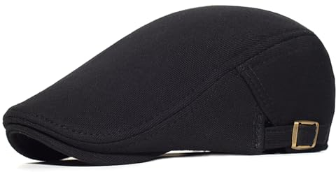 SAKTHIVEL Schiebermütze Herren Baumwolle Schirmmütze Barett Flatcap, Baskenmütze Gatsby Newsboy Cap