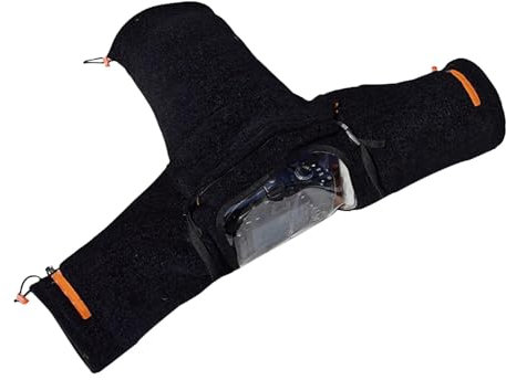 Calentador de lente de cámara – Funda protectora de invierno, cubierta caliente exterior para cámara calefactora | Protector de cámara de invierno resistente al frío con 3 modos de calor, cubierta