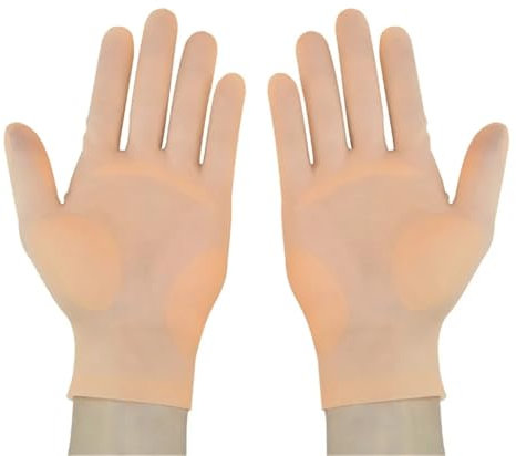 WENYOG Rubber glove 2Pairs Silicone Nitrile Gloves Reusable High Temperature Waterproof Gloves Household Universal Kitchen Cleaning Glove Dishwashing Tool(Orange)