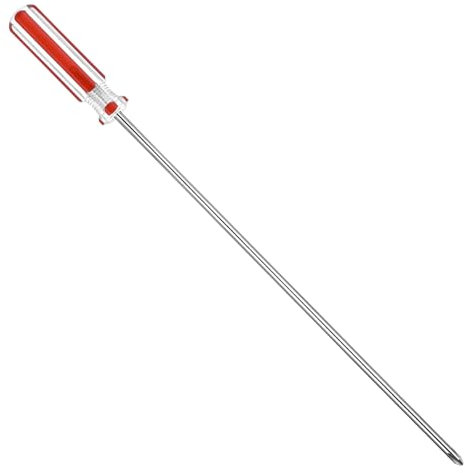 Phillips Screwdriver Long 10 Inch #1 Magnetic Tip Screwdrivers Extra Long Shaft Cross Head Screwdriver Screwdriver Handle Long Thin Screwdriver