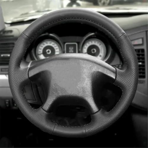FIXCOR Für Space Für Gear 1998 1999 2000 2001 Auto-Lenkradbezug Aus Perforiertem Leder(White line)