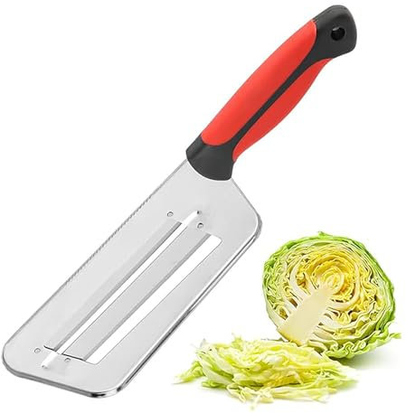 Generico Multifunzionale taglierina per Verdure 2025 in Acciaio Inox a Doppio Strato affettatrice per cavoli trinciatrice in Acciaio Inox taglierina per Verdure