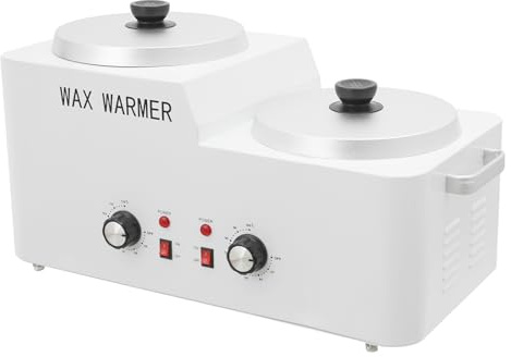 Calentador de cera para depilación, olla doble 600 W, 220-240 V, derretidor de cera eléctrico, 9 l, 50-120 °C, control de temperatura, calentador de cera para la fabricación de velas caseras