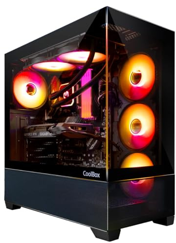 DeepGaming Dominion - PC Sobremesa Gaming (Intel Core i9-14900KF, NVIDIA RTX 5070 Ti 16GB, 32GB RAM DDR5, SSD 2TB M.2, Refrigeración Líquida 240mm, Windows 11 Pro) PC Gamer
