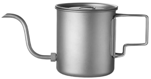 Bouilloire De À Thé 420 ml Bouilloire Portable En Titane Pour Ébullition Et