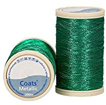 MEZ Metallic 200m, 4562000-00322, Farbe:green, Nähgarne