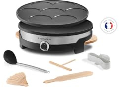 Crêpière Lagrange Tradi'® Duo 1500 W Noir