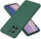 UPLAI Funda para Honor X8 5G/Honor X6/Honor 70 Lite, Ultra Delgado Suave Silicona Líquida Antigolpes Carcasa con Premium Forro Fibra, Toque Estuche Caso.Verde