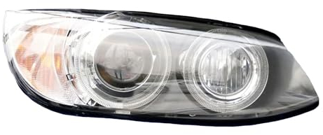 LeLEEEE für BMW M3 E90/E92/E93 Generation 2007-2013 Auto Scheinwerfer Folie Autoscheinwerfer Schutzfolie Scheinwerfer Transparent Aufkleber TPU,Blackened