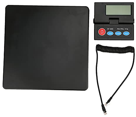 Elektronische Plattformwaage, Elektronische Waage 50 Kg/2 G, Elektronische Plattformwaage, Hochpräzise Anzeige, Messwerkzeugwaagen, Waagen, Postwaagen