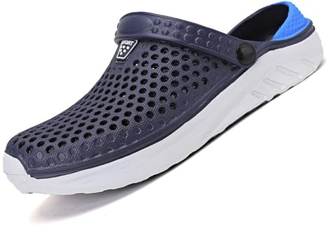 Ciabatte Gomma Uomo Chiuse, Zoccoli Uomo Estive Sabot Donna Clogs Zoccoli Unisex Per Spiaggia Giardino Mare Piscina Con Fascia Pantofole Da Casa Sportivi Sandali Comodi Leggeri Traspiranti Sanitari