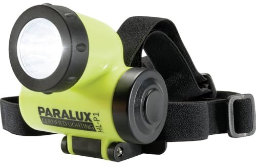 Parat 6.911.254.158 6911254158 Sicherheits-Kopflampe HL-P1, LED, mit EX-Schutz, wasserdicht, gelb