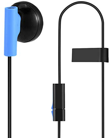 Kafuty Gaming Headset 3,5 mm Gaming Earphone In-Ear-Kopfhörer mit Mikrofon für Sony Playstation 4 Controller PS4 kompatibel mit Anderen 3,5 mm Audiogeräten