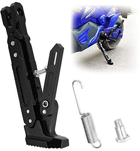 Qiilu Moto Cavalletti, Cavalletto di supporto laterale per cavalletto regolabile CNC modificato accessori