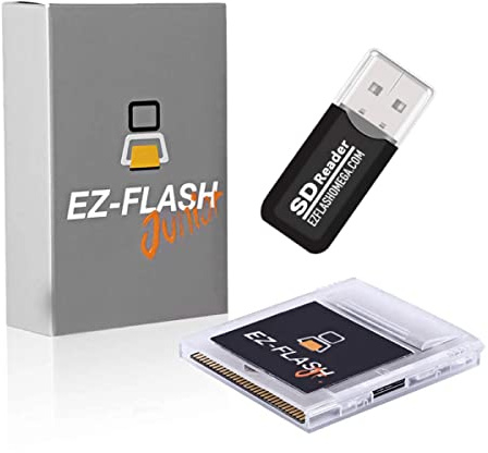 EZ Flash ジュニア MicroSDアダプター Classic Gaming on GB/GBC/GBA (EZFlash Jr.) EZ-FlashJr. ゲームボーイカラーとゲームボーイオリジナルのための最高のフラッシュメモリーカード (エバードライブへの模倣)