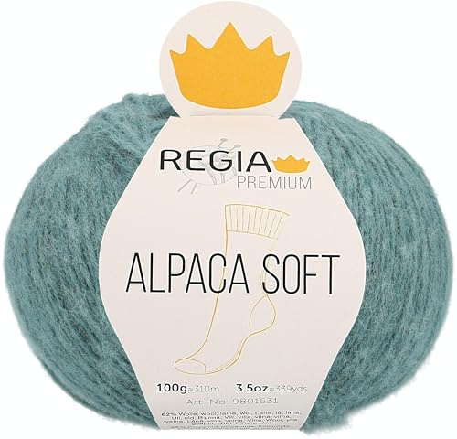 Schachenmayr Regia Premium Alpaca Soft, 100G salbei Handstrickgarne