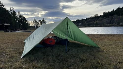 SWISS PIRANHA TARP Mantaray 10 (Ultralight-TARP) (Forest Green), 425188