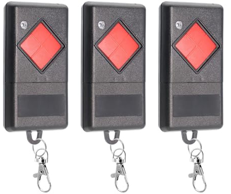 Garagentor Handsender 40,685MHz für Dickert, 3er Pack Fernbedienung garagentor 4 Kanal, Kompatibel mit Dicket MAHS40-01, MAHS40-04