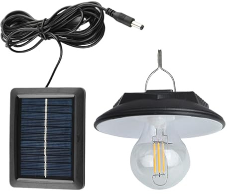 Luces De Cobertizo Solar En Interiores Con Interruptor 98 Sensor De Movimiento LED Luz De Colgante Solar 2700K/4000K/6500K, Con Modos De Iluminación Y Temporizador De Iluminación Remotos, 1200 MAh Lám