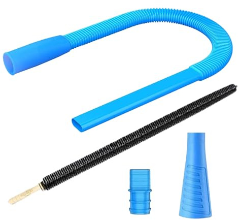 Vacuum Hose Attachment - Dryer Vent Cleaning Kit | Dryer Vent Cleaner Kit | Vacuum Replacement Parts | Dryer Vacuum Hose Attachment | Tumble Dryer Lint Brush