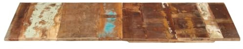 Generisch Tischplatte Rechteckig 60x120 cm 15-16 mm Altholz Massiv,Möbel,Tischzubehör,Tischplatten,10.8KG,286046